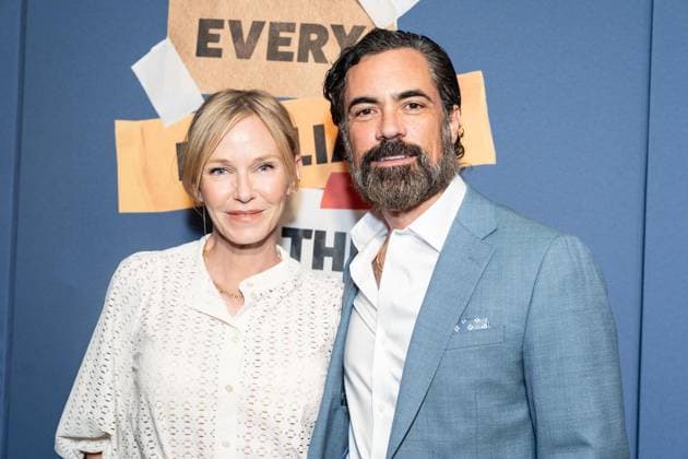 June 2, 2026, New York, New York, USA: Kelli Giddish and Danny Pino attend opening night for Every Brilliant Thing with Mariska Hargitay making her Broadway debut at The Hudson Theatre in New York, NY on June 2, 2026. New York USA  - ZUMAr339 20260602_znp_r339_025 Copyright: xLevxRadinx