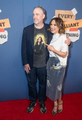 June 2, 2026, New York, New York, USA: Jeremy Herrin and Mariska Hargitay attend opening night for Every Brilliant Thing as she is making her Broadway debut at The Hudson Theatre in New York, NY on June 2, 2026. New York USA - ZUMAr339 20260602_znp_r339_065 Copyright: xLevxRadinx