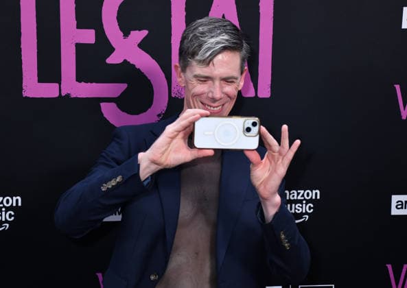 NEW YORK, NY- JUNE 2: Damien Atkins at The Vampire Lestat: One Night Only Live premiere event on June 2, 2026 at the Beacon Theater in New York City. Copyright: xmpi099 MediaPunchx