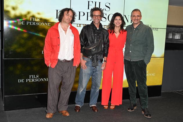 Fils de personne Premiere - Paris Gilles Porte, Romain Duris, Safy Nebbou and Sonia Mohammed-Cherif attending the premiere of the film ‘Fils de personne’ held at UGC Les Halles cinema, in Paris, France on June 2, 2026. Photo by Mireille Ampilhac ABACAPRESS.COM Paris France  Copyright: xAmpilhacxMireille ABACAx