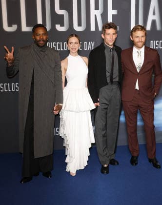 Colman Domingo, Emily Blunt, Josh O Connor and Wyatt Russell Premiere of the film Disclosure Day at the Grand Rex in Paris on June 2, 2026 Coadic Guirec Bestimage Premiere of the film Disclosure Day at the Grand Rex in Paris on June 2, 2026 Paris France  Copyright: xCOADICxGUIRECx xBESTIMAGExCOADICxGUIRECx xBESTIMAGEx