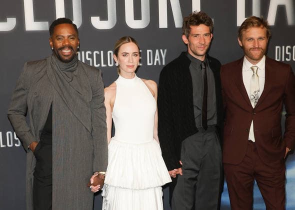 Colman Domingo, Emily Blunt, Josh O Connor and Wyatt Russell Premiere of the film Disclosure Day at the Grand Rex in Paris on June 2, 2026 Coadic Guirec Bestimage Premiere of the film Disclosure Day at the Grand Rex in Paris on June 2, 2026 Paris France  Copyright: xCOADICxGUIRECx xBESTIMAGExCOADICxGUIRECx xBESTIMAGEx