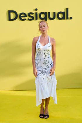 Desigual Presents Desigual Vintage New Collection - Ibiza Ester Exposito attends the launch of the ‘Desigual Vintage’ new collection and the party to celebrate the 40th anniversary of the first Desigual store at The Farm on June 2, 2026 in Ibiza, Spain Photo by ABACAPRESS.COM Ibiza Balearic Islands Spain  Copyright: xABACAx