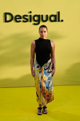 Desigual Presents Desigual Vintage New Collection - Ibiza Demi Lovato attends the launch of the ‘Desigual Vintage’ new collection and the party to celebrate the 40th anniversary of the first Desigual store at The Farm on June 2, 2026 in Ibiza, Spain Photo by ABACAPRESS.COM Ibiza Balearic Islands Spain  Copyright: xABACAx