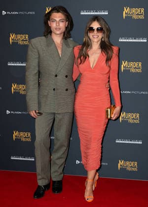 Damian Hurley and Elizabeth Hurley attends A Murder Between Friends UK Premiere at the Curzon Mayfair in London, England. UK. Tuesday 2nd June 2026. Copyright: xJamesxWarrenx ae7dj363