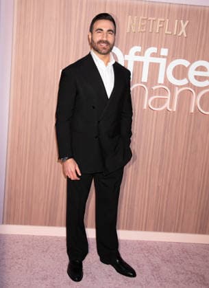 Red carpet arrivals for the New York premiere of Office Romance Featuring: Brett Goldstein Where: New York, New York, United States When: 02 Jun 2026 Credit: Janet Mayer INSTARimages.com EDITORIAL USE ONLY. NOT FOR USE BY NEWSPAPERS BASED IN THE UK. Copyright: xx instar55744148