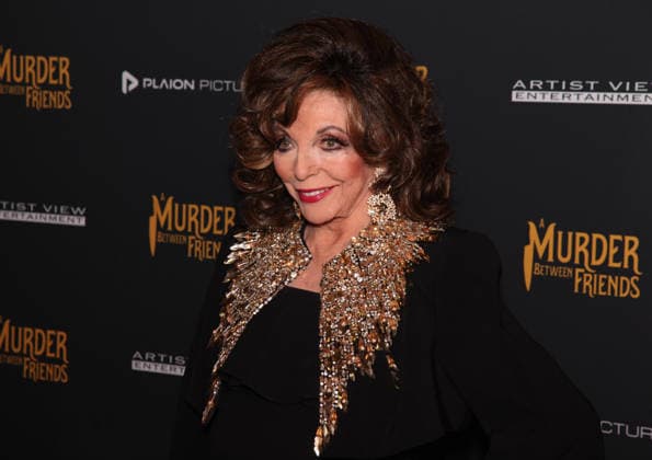 Murder Between Friends premiere London, UK. Joan Collins at the Murder Between Friends premiere. Curzon Mayfair. 2nd June 2026. LMK11-S030626-001 Steve Bealing Landmark Media 