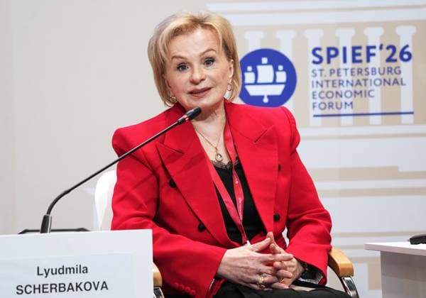 SPIEF-2026. BRICS Is What Unites Us: Shared Victories and New Opportunities for Womens Business 9178884 03.06.2026 SPIEF-2026. BRICS Is What Unites Us: Shared Victories and New Opportunities for Womens Business. Lyudmila Scherbakova, President, Velpharm Group of Companies Alexander Vilf Sputnik St. Petersburg Russia  Copyright: xAlexanderxVilfx