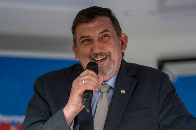 Knuth Meyer-Soltau, Bundestagsabgeordneter, AfD-Bundestagsfraktion beim Bürgerdialog der AfD in Olpe - 02.06.2026, Olpe, AfD Kreis Olpe *** Knuth Meyer Soltau, Member of the Bundestag, AfD parliamentary group at the AfD Citizens Dialogue in Olpe 02 06 2026, Olpe, AfD Kreis Olpe Copyright: HMBxMedia xMarcoxBader