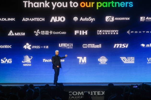 Chipmaker NXP s CEO Rafael Sotomayor gives keynote speech at COMPUTEX TAIPEI 2026 TAIPEI, TAIWAN - JUNE 3: Rafael Sotomayor, the CEO of Europe s third largest semiconductor manufacturer NXP, delivers a keynote speech, during the COMPUTEX TAIPEI trade show, in Taipei, Taiwan, on June 3, 2026. COMPUTEX TAIPEI is one of the world’s largest and most significant trade shows, featuring latest technologies, drones, data centres, Artificial Intelligence (AI) technologies, supercomputers, semiconductors products and other things from major international firms such as Nvidia, Intel, NXP, Foxconn and TSMC. Daniel Ceng Anadolu Taipei Taiwan. Editorial use only. Please get in touch for any other usage.  Copyright: x2026xAnadoluxDanielxCengx