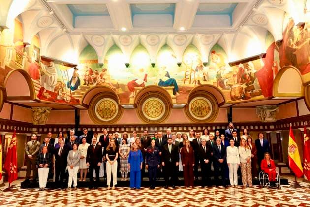 Spanish Princess of Asturias Leonor de Borbon attending Regional Assembly of Murcia Gold Medal in Murcia on Wednesday, 3 June 2026 Cordon Press  CasaxdexS.M.xelxRey