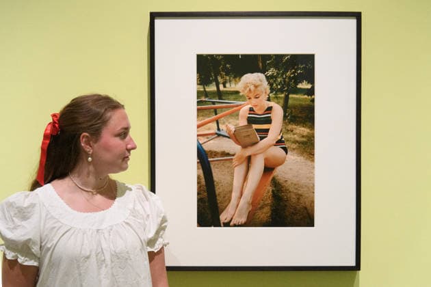 Marilyn Monroe: A Portrait Photo Call at National Portrait Gallery, London, UK - 3 June 2026 A staff member views Marilyn Monroe, Mount Sinai, Long Island (1955) by Eve Arnold as part of The National Portrait Gallery s Marilyn Monroe: A Portrait Exhibition which runs from 4th June 2026 - 6th September 2026 at National Portrait Gallery in London, England, UK on Wednesday 3 June, 2026., Credit:Justin Ng Avalon UK, England, London, National Portrait Gallery  Copyright: xJustinxNgx xAvalonx 1107489217