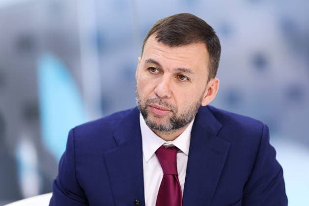 RUSSIA, ST PETERSBURG - JUNE 3, 2026: Donetsk People s Republic Head Denis Pushilin at the 2026 St Petersburg International Economic Forum at the ExpoForum Convention and Exhibition Centre St Petersburg Russia  - ZUMAt113 20260603_zaa_t113_300 Copyright: xValeryxSharifulinx