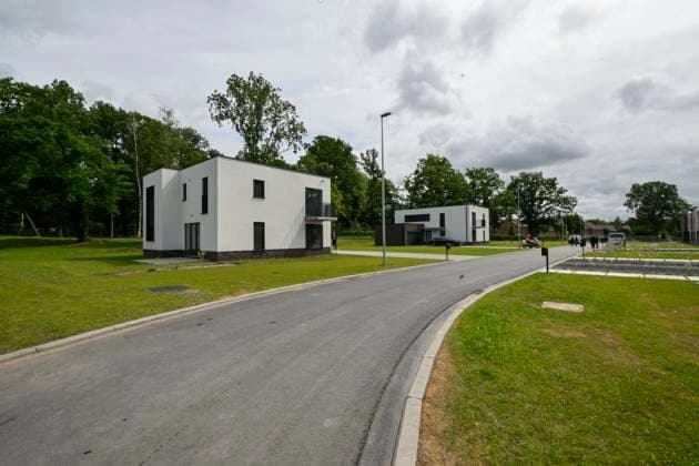 Opening Shape Village MONS, BELGIUM - JUNE 03: Newly built houses of Shape Village pictured during the inauguration of the new SHAPE Village, comprising 300 houses and 300 apartments built in recent years on June 03, 2026 in Mons, Belgium, 03 06 2026 Mons Belgium  Copyright: xPhilipxReynaersx