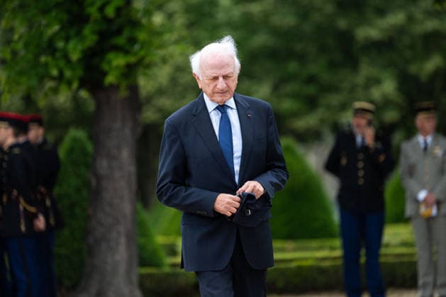 National Tribute To Late French Philosopher And Sociologist Edgar Morin - Paris Adviser to the Moroccan king Andre Azoulay attending a national tribute to late French philosopher and sociologist Edgar Morin at the Hotel des Invalides in Paris on June 2, 2026. Edgar Morin has died at the age of 104, on May 29, 2026. Photo by Alexis Jumeau ABACAPRESS.COM Paris France  Copyright: xJumeauxAlexis ABACAx