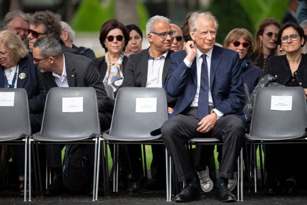 Dominique De Villepin during a national tribute to late French philosopher and sociologist Edgar Morin at the Hotel des Invalides in Paris on June 2, 2026 Edgar Morin has died at the age of 104, on May 29, 2026 Eliot Blondet Pool Bestimage Paris France  Copyright: xEliotxBlondetx xPoolx xBestimagexEliotxBlondetx xPoolx xBestimagex