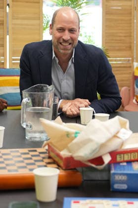 . 03 06 2026. London, United Kingdom. Prince William during a visit to the PECAN charity in East London, where you looked an items to be packed into a foodbank  xPoolx xi-Imagesx IIM-26803-0003
