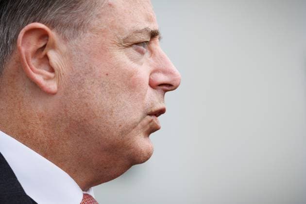 Belgian Prime Minister Bart De Wever pictured during the inauguration of the new buildings in the NATO SHAPE-Village in Casteau, Soignies on Wednesday 03 June 2026. The Supreme Headquarters Allied Powers Europe, located near Mons, is the NATO central command center in Europe.  BENOITxDOPPAGNE 175818733