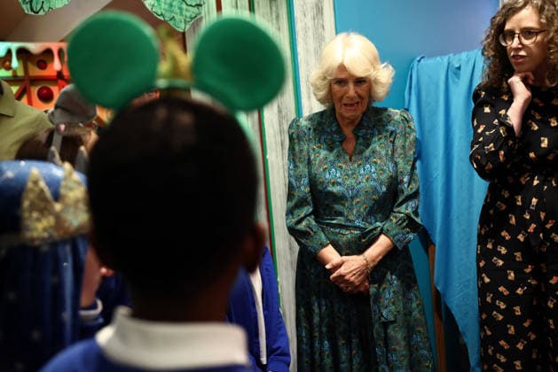 Queen Camilla attends the Big Lunch event at the British Library Britain s Queen Camilla meets children taking part in a fairytale character activity as she attends a Big Lunch event at the British Library in central London, on June 3, 2026, to mark the e National Year of Reading. The Big Lunch, is the UK™s annual celebration bringing millions of neighbours and communities together in a nationwide act of friendship on the first weekend in June every year since 2009. The Queen has been Patron of The Big Lunch since 2013. The erroneous mention s appearing in the metadata of this photo by Henry NICHOLLS has been modified in AFP systems in the following manner: JUNE 3 instead of JUNE 2 . Please immediately remove the erroneous menti  Copyright: xHENRYxNICHOLLSx xPAxROTAx-xB68x xAvalonx 1107518937