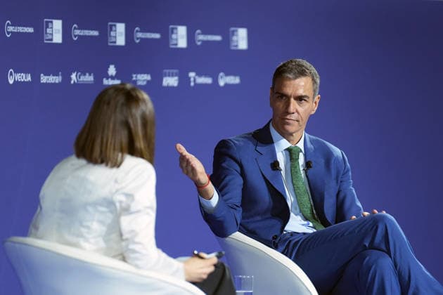 Third day of the 41st Meeting of the Cercle d Economia The President of the Government Pedro Sánchez, during the closing session of the 41st Meeting of the Cercle d Economia, on June 3, 2026, in Barcelona, Catalonia Spain This high-level economic and business forum, held at the Palau de Congressos de Catalunya, will feature the intervention of the President of the Government, Pedro Sánchez, who will address the priorities of the economic agenda of the legislature and Spains position in the face of the new challenges of the European Unions model of competitiveness and autonomy The President of the Government Pedro Sánchez during the closing session of the 41st Meeting of the Cercle d Economia, on June 3, 2026, in Barcelona, Catalonia Spain  Copyright: xDavidxZorrakinox 7568921