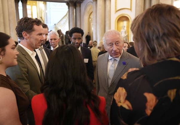 Youth Opportunity Summit King Charles III (right) speaks to guests as he hosts a Youth Opportunity Summit, at Buckingham Palace in London. Picture date: Wednesday June 3, 2026., Credit:Andrew Matthews PA ROTA - B68 Avalon UK, London  Copyright: xAndrewxMatthewsx xPAxROTAx-xB68x xAvalonx 1107518682