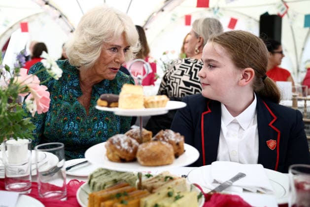 . 03 06 2026. London, United Kingdom. Queen Camilla at the Big Lunch event, part of the National Year of Reading, at the British Library in London..  xPoolx xi-Imagesx IIM-26804-0003