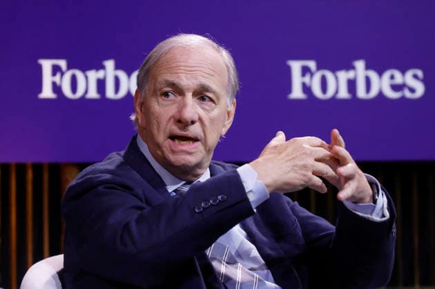 Founder Bridgewater Associates Ray Dalio speaks at the 2025 Forbes Iconoclast Summit on Wednesday, June 3, 2026 at Gotham Hall in New York City.  NYP20260603102 JohnxAngelillo