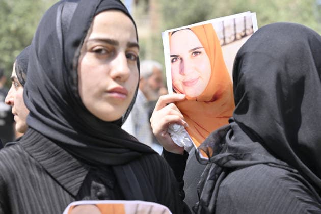 Funeral ceremony held in Wardaniyeh for a family of six WARDANIYEH, LEBANON - JUNE 3: People attend a funeral ceremony held for a family of six, consisting of a father, mother, and four children, who lost their lives in an Israeli strike on the town of Al-Mariwaniyeh, in Wardaniyeh, southern Lebanon, on June 3, 2026. Houssam Shbaro Anadolu Wardaniyeh Lebanon. Editorial use only. Please get in touch for any other usage.  Copyright: x2026xAnadoluxHoussamxShbarox