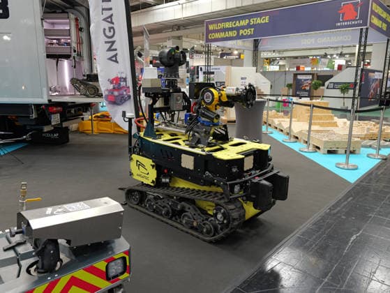 Interschutz 2026 in Hannover Das Thema Drohnen und Robotik hält Einzug beim Katastrophenschutz *** Interschutz 2026 in Hanover The topic of drones and robotics is finding its way into disaster control Copyright: xBerndxGüntherx