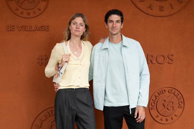 French Open - VIPs At The Village LZ Matthias Dandois and Constance Jablonski attend the 2026 French Open at Roland Garros on June 3, 2026 in Paris, France. Photo by Laurent Zabulon ABACAPRESS.COM  Copyright: xZabulonxLaurent ABACAx