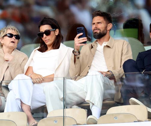 Former Arsenal player Olivier Giroud and his wife Jennifer attend 2026 French Open at Roland Garros in Paris Former Arsenal player Olivier Giroud and his wife Jennifer attend 2026 French Open at Roland Garros in Paris, France on May 3, 2026  Copyright: xDFYx