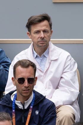 DJ Martin Solveig in the stands during the Day Eleven of the 2026 Roland Garros French Open on June 03, 2026 in Paris, France Jacovides Moreau Bestimage Celebs in the stands during the Day Eleven of the 2026 French Open on June 03, 2026 in Paris, France Paris France  Copyright: xJACOVIDES-MOREAUx xBESTIMAGExJACOVIDES-MOREAUx xBESTIMAGEx