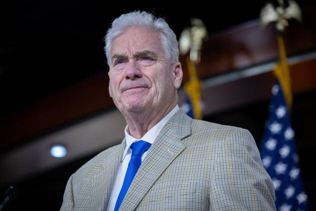 House GOP Presser WASHINGTON, DC - JUNE 3: House Majority Whip Tom Emmer (R-MN) speaks at a press conference with other members of House Republican leadership at the U.S. Capitol in Washington, DC on June 3, 2026. Nathan Posner Anadolu Washington DC United States. Editorial use only. Please get in touch for any other usage.  Copyright: x2026xAnadoluxNathanxPosnerx