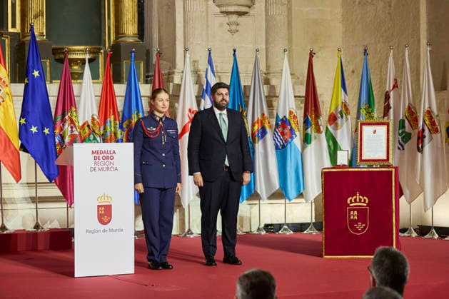 June 3, 2026, Murcia, Murcia, Spain: CROWN PRINCESS LEONOR of Spain receives the Gold Medal of the Region of Murcia Murcia Spain  - ZUMAc260 20260603_zep_c260_029 Copyright: xMikexChicorrox