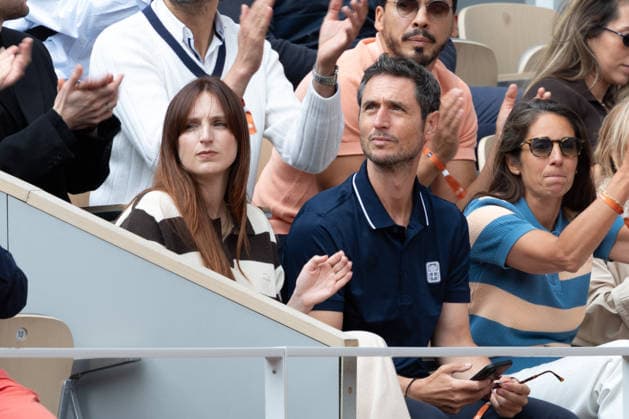 2026 French Open - Alison Wheeler, Jeremie Elkaim In Stand Day 11 NB Alison Wheeler, Jeremie Elkaim in stand day 11 during the 2026 French Open at Roland Garros on June 03, 2026 in Paris, France. Photo by Nasser Berzane ABACAPRESS.COM  Copyright: xBerzanexNasser ABACAx