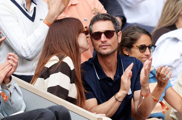 Alison Wheeler and her partner Jeremie Elkaïm in the stands during the Day Eleven of the 2026 Roland Garros French Open on June 03, 2026 in Paris, France Jacovides Moreau Bestimage Celebs in the stands during the Day Eleven of the 2026 French Open on June 03, 2026 in Paris, France Paris France  Copyright: xJACOVIDES-MOREAUx xBESTIMAGExJACOVIDES-MOREAUx xBESTIMAGEx
