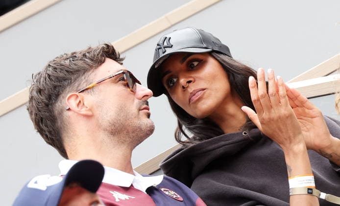 Singer Shy m and Jérémy Frérot in the stands during the Day Eleven of the 2026 Roland Garros French Tennis Open on June 03, 2026 in Paris, France Jacovides Moreau Bestimage Celebs in the stands during the Day Eleven of the 2026 French Open on June 03, 2026 in Paris, France Paris France  Copyright: xJACOVIDES-MOREAUx xBESTIMAGExJACOVIDES-MOREAUx xBESTIMAGEx