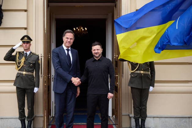 NATO-Ukraine Council Volodymyr Zelenskyy, Mark Rutte and other officials take part in the NATO - Ukraine Council, Kyiv, 3 June 2026, Credit:Office of the President of Ukraine B66 Avalon  Copyright: xOfficexofxthexPresidentxofxUkrainex xB66x xAvalonx 1107567642