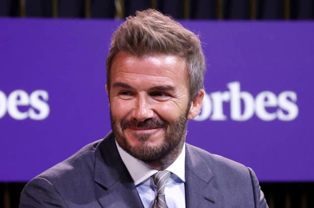 News Bilder des Tages Partner, Authentic Brands Group and Co-Owner, Inter Miami CF Sir David Beckham speaks at the 2025 Forbes Iconoclast Summit on Wednesday, June 3, 2026 at Gotham Hall in New York City.  NYP20260603138 JohnxAngelillo