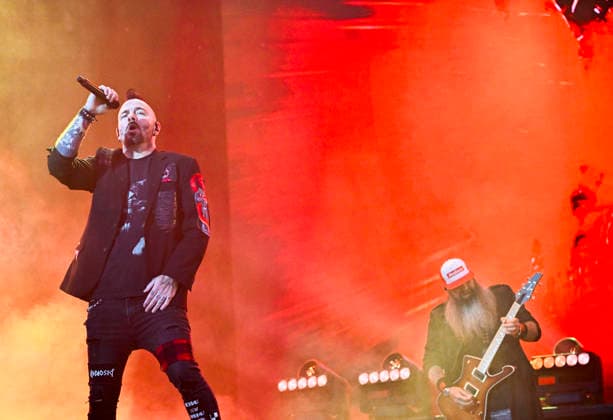 Three Days Grace, Canada, plays during Sweden Rock Festival outside Sölvesborg, Sweden 3 June 2026. SÖLVESBORG SWEDEN x10080x *** Three Days Grace, Canada, plays during Sweden Rock Festival outside Sölvesborg, Sweden June 3, 2026 SÖLVESBORG SWEDEN x10080x  Copyright: xFredrikxSandberg TTx SWEDEN ROCK FESTIVAL 2026 O_FzKhwkq5M