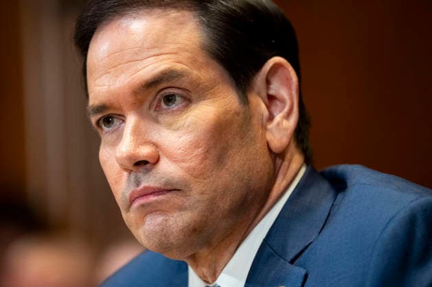 Secretary of State Marco Rubio looks on during a Senate Appropriations Subcommittee on State, Foreign Operations, and Related Programs hearing on the proposed fiscal year 2027 budget request for the State Department in the Dirksen Senate Office Building near the U.S. Capitol in Washington, DC on Wednesday, June 3, 2026.  WAP20260603532 BONNIExCASH