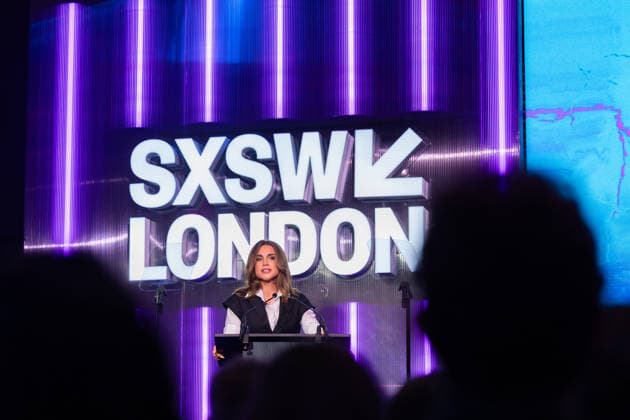 03-06-2026 Jordan Queen Rania speaks at the SXSW London conference in London, UK.  Copyright: xPPEx