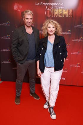 La Francophonie Fait Son Cinema Photocall - Paris Jean-Pierre Michael and Cecile Bois attend the photocall for the La Francophonie Fait Son Cinema evening held at the Elysees Biarritz in Paris, France on June 3, 2026. Photo by David Boyer ABACAPRESS.COM Paris France  Copyright: xBoyerxDavid ABACAx