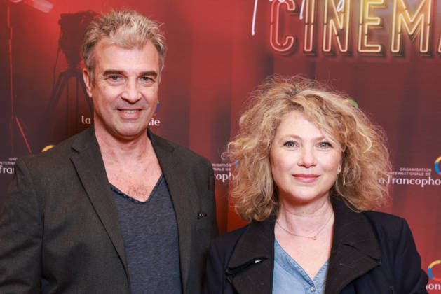 La Francophonie Fait Son Cinema Photocall - Paris Jean-Pierre Michael and Cecile Bois attend the photocall for the La Francophonie Fait Son Cinema evening held at the Elysees Biarritz in Paris, France on June 3, 2026. Photo by David Boyer ABACAPRESS.COM Paris France  Copyright: xBoyerxDavid ABACAx