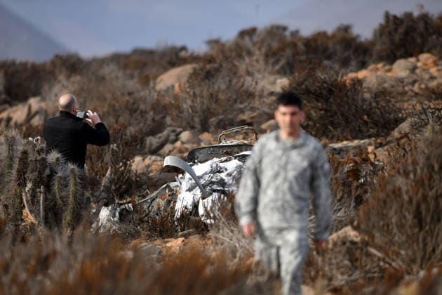 La Higuera June 03, 2026 Pillan T 35 aircraft of the Chilean Air Force suffers plane crash in the area of quebrada onda in the commune of La Higuera, Coquimbo region Alejandro Pizarro Ubilla Aton Chile, La Higuera Chile Aton 1162021  Copyright: ALEJANDROxPIZARRO ATONCHILE