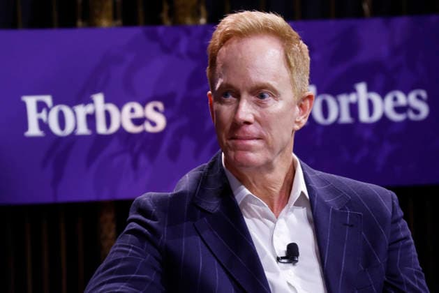 CEO Condé Nast Roger Lynch speaks at the 2025 Forbes Iconoclast Summit on Wednesday, June 3, 2026 at Gotham Hall in New York City.  NYP20260603151 JohnxAngelillo