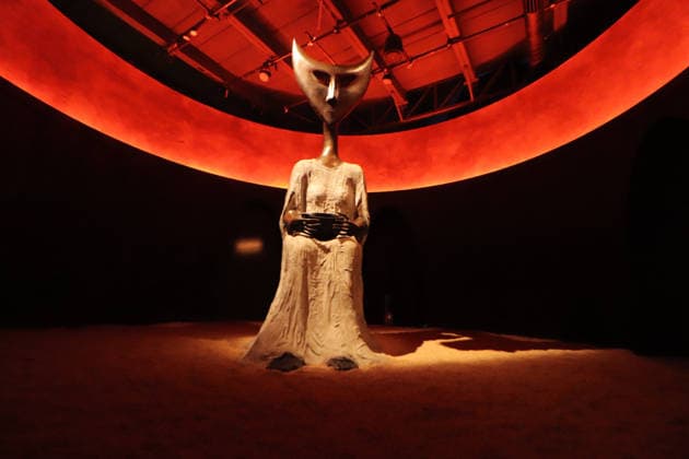 Leonora Carrington ˜Magic Labyrinth™ Exhibition Leonora Carrington bronze sculpture is seen during the immersive exhibition Magic Labyrinth by Leonora Carrington. on June 3, 2026 in Mexico City, Mexico. (Photo by Carlos Santiago Eyepix Group) Copyright: xCarlosxSantiago xEyepixxGroupx CS_03062026_185770