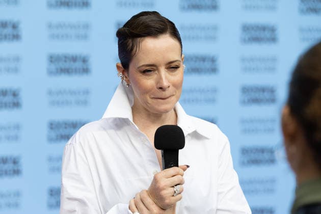 Savage House, World Premiere at SXSW London - 03 Jun 2026 Claire Foy interviewed by the press at the Savage House World Premiere at SXSW London held at the Barbican Centre. London United Kingdom Copyright: xPhilxLewisx xSOPAxImagesx ClaireFoyInter-2008