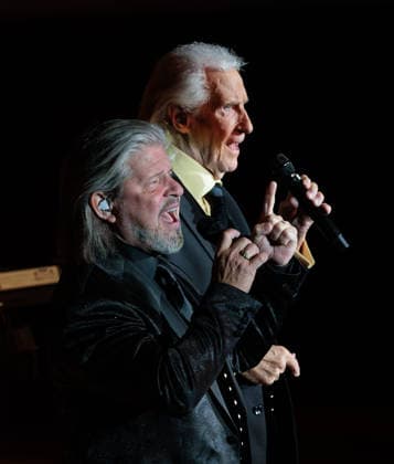 June 3, 2026, Lexington, Massachusetts, USA: BUCKY HEARD (left) and BILL MEDLEY (right) of The Righteous Brothers perform to a sold-out crowd in Lexington, Massachusetts. The groupÃ¢â‚¬â ¢s number one hit YouÃ¢â‚¬â ¢ve Lost That LovinÃ¢â‚¬â ¢ FeelinÃ¢â‚¬â ¢ was ranked by Broadcast Music, Inc. as the most-played song on American radio and television in the 20th century. Lexington USA - ZUMAs379 20260603_znp_s379_003 Copyright: xDavexShrewsburyx
