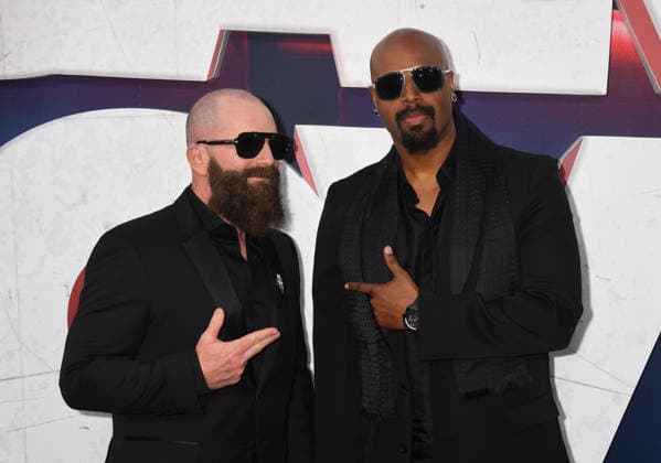 LOS ANGELES, CA - JUNE 3: Michael Tiddes and Shawn Wayans at the World Premiere of Paramount Pictures Scary Movie at Paramount Theatre on June 3, 2026 in Los Angeles, California. Copyright: xJeffreyxMayerx